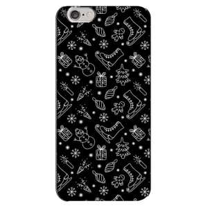 Новогодние, Праздничные Чехлы для iPhone 6 Plus / 6s Plus - 2024 год (Новогодний фон)