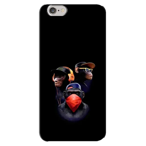 Чохол з принтом «Три мавпи» для iPhone 6 Plus / 6s Plus