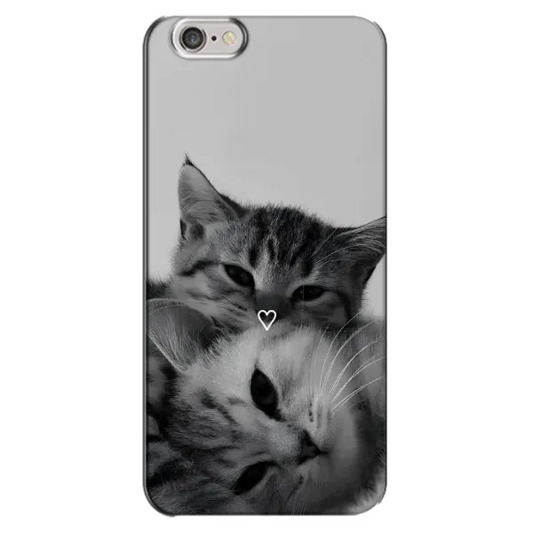 Чехол с принтом «Пара котов» для iPhone 6 Plus / 6s Plus