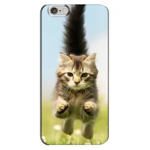 Чехлы с Котиками для iPhone 6 Plus / 6s Plus (VPrint) (Прыжок кота)