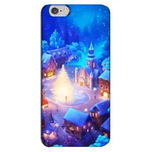 Рождественские Чехлы для iPhone 6 Plus / 6s Plus (VPrint) (Рождественский город)