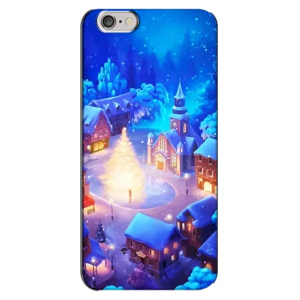 Чохол з принтом «Різдвяне місто» для iPhone 6 Plus / 6s Plus