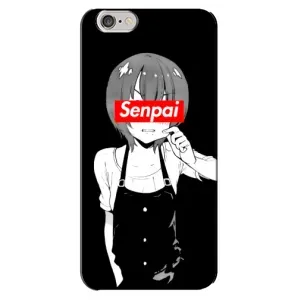 Чехлы Персонажи Аниме Наруто для iPhone 6 Plus / 6s Plus (AlphaPrint) (Senpai)