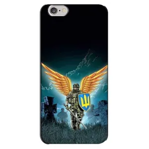Чехлы с картинкой ЗСУ для iPhone 6 Plus / 6s Plus (AlphaPrint) (Солдат ЗСУ)
