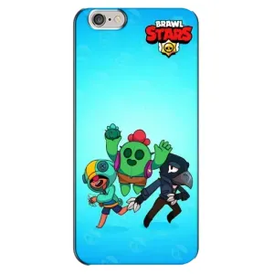 Чехлы Brawl Stars для iPhone 6 Plus / 6s Plus (AlphaPrint) (Трио героев)