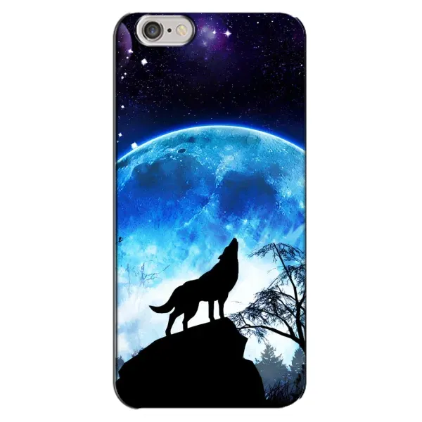 Чехол с принтом «Волк на луну» для iPhone 6 Plus / 6s Plus Чехол с принтом «Волк на луну» для iPhone 6 Plus / 6s Plus