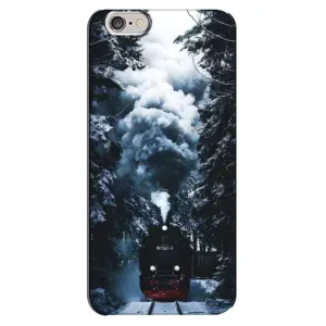 Новогодние, Праздничные Чехлы для iPhone 6 Plus / 6s Plus - 2024 год (Зимний поезд)