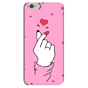 Чехол с принтом для iPhone 6 Plus / 6s Plus (AlphaPrint - Знак сердечка)