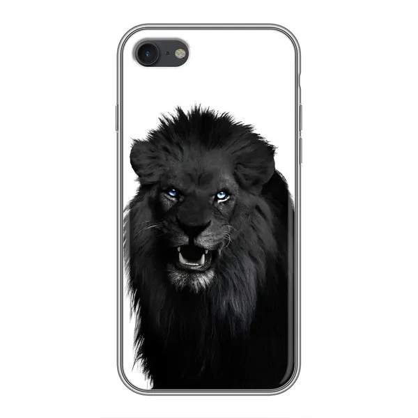 Чехол с принтом «Черный ЛЕВ» для iPhone 6 / 6s