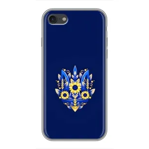 Чохли для iPhone 6 / 6s Укр. Символіка (AlphaPrint) (Квітковий Герб)