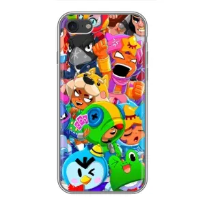 Чехол для iPhone 6 / 6s Бравл Старс (VPrint) (герои Бравл Старс)