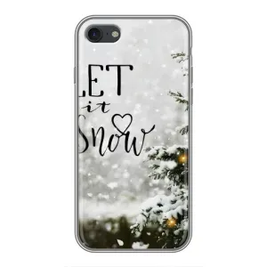 Новогодние, Праздничные Чехлы для iPhone 6 / 6s - 2024 год (Let it snow)
