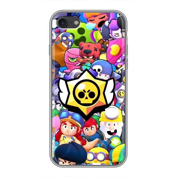 Чехол с принтом «Лого Brawl Stars» для iPhone 6 / 6s