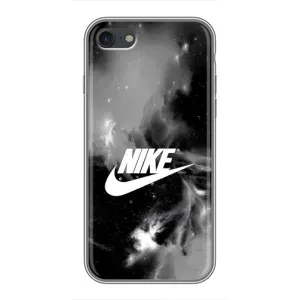 Чехол для iPhone 6 / 6s - с принтом Найк (AlphaPrint) (Лого Найк)