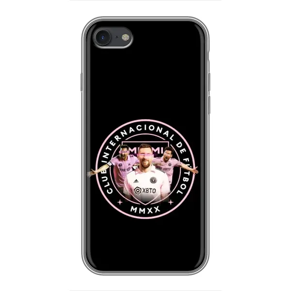 Чехол с принтом «Месси в лого» для iPhone 6 / 6s