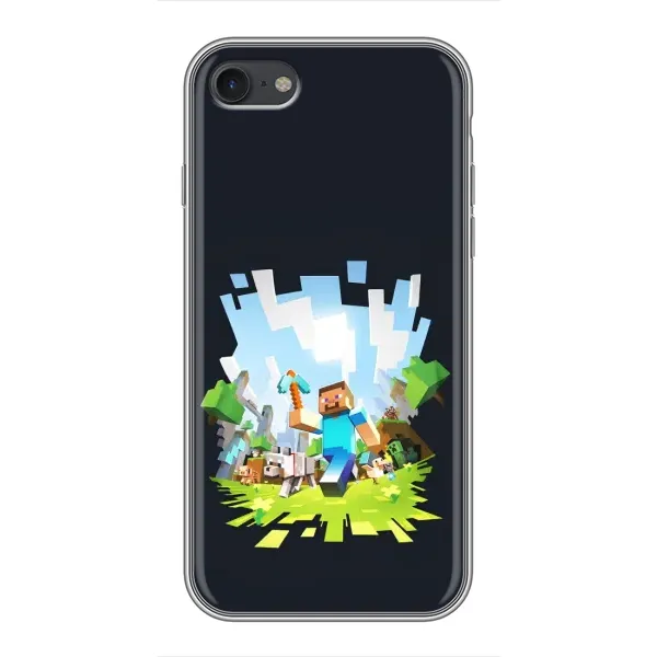 Чохол з принтом «персонажі Minecraft» для iPhone 6 / 6s