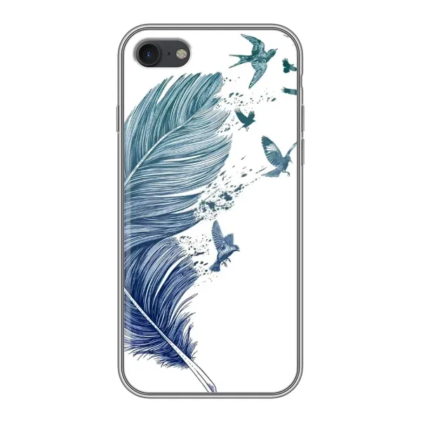 Чохол з принтом «Перо» для iPhone 6 / 6s