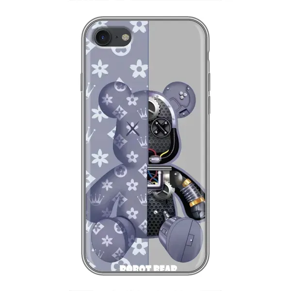 Чехол с принтом «Робот Мишка» для iPhone 6 / 6s