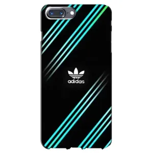 Чохли Адидас для iPhone 7 Plus (AlphaPrint) (Адідас з полосами)