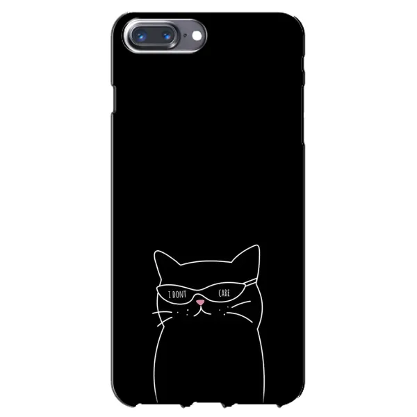 Чехол с принтом «Равнодушный кот» для iPhone 7 Plus