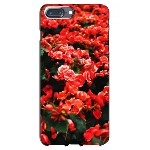 Чехлы с Цветами для iPhone 7 Plus (VPrint) (Цветы красные)