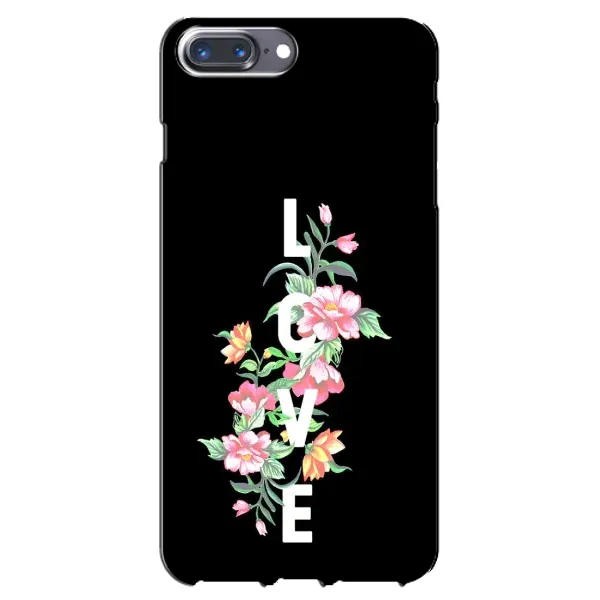 Чохол з принтом «Квіти LOVE» для iPhone 7 Plus Чохол з принтом «Квіти LOVE» для iPhone 7 Plus
