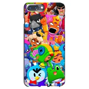 Чехол для iPhone 7 Plus Бравл Старс (VPrint) (Герої Бравл Старс)
