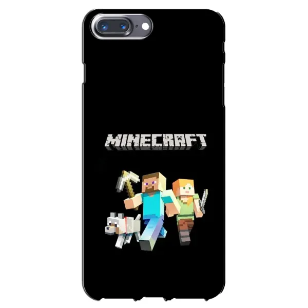 Чехол с принтом «герои Minecraft» для iPhone 7 Plus