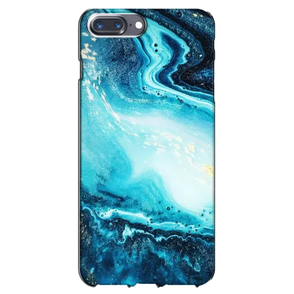 Чохол з принтом «Блакитний мрамор» для iPhone 7 Plus Чохол з принтом «Блакитний мрамор» для iPhone 7 Plus