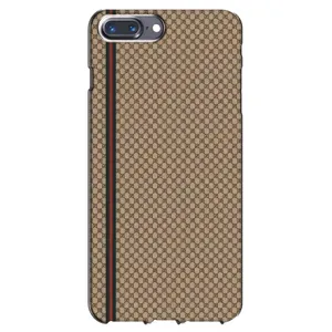 Чохли GUCCI для Епл 7 Плюс (AlphaPrint) (Гуччі полоса)