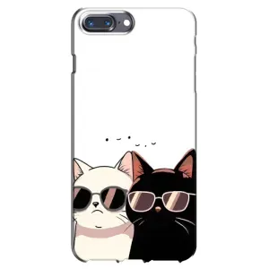 Чехол с рисунком кот на iPhone 7 Plus (Коты в очках)