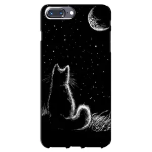 Чехол с принтом для iPhone 7 Plus (AlphaPrint) Модные коты