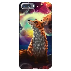 Чохли з картинкою Лисичка для iPhone 7 Plus (VPrint) (Лисичка в космосі)