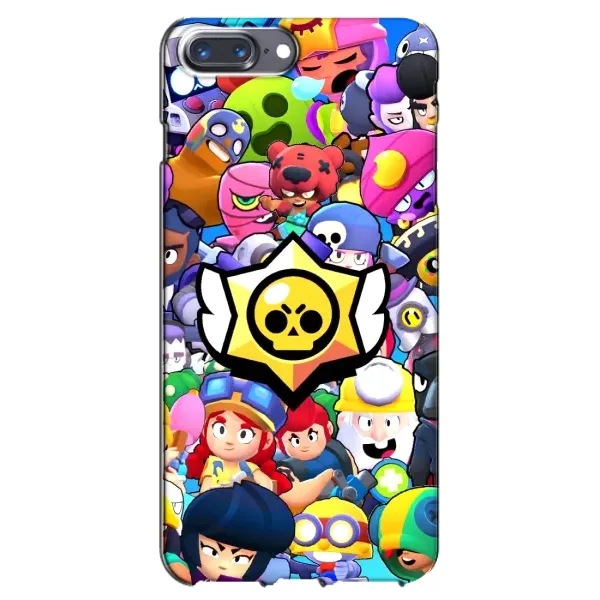 Чохол з принтом «Лого Brawl Stars» для iPhone 7 Plus Чохол з принтом «Лого Brawl Stars» для iPhone 7 Plus