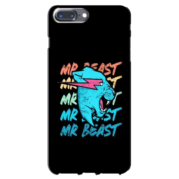 Чохол з принтом «logo Mr beast» для iPhone 7 Plus