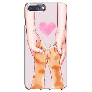 Чохол на Епл 7 Плюс з Котиками (VPrint) (Любовь до котиків)