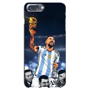 Чохли для iPhone 7 Plus (Leo чемпіон) (AlphaPrint) (Мессі з кубком)