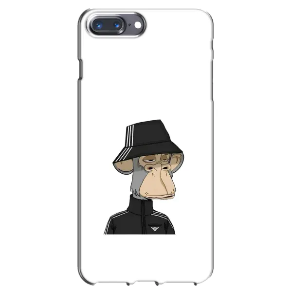 Чехол с принтом «обезьяна NFT Adidas» для iPhone 7 Plus