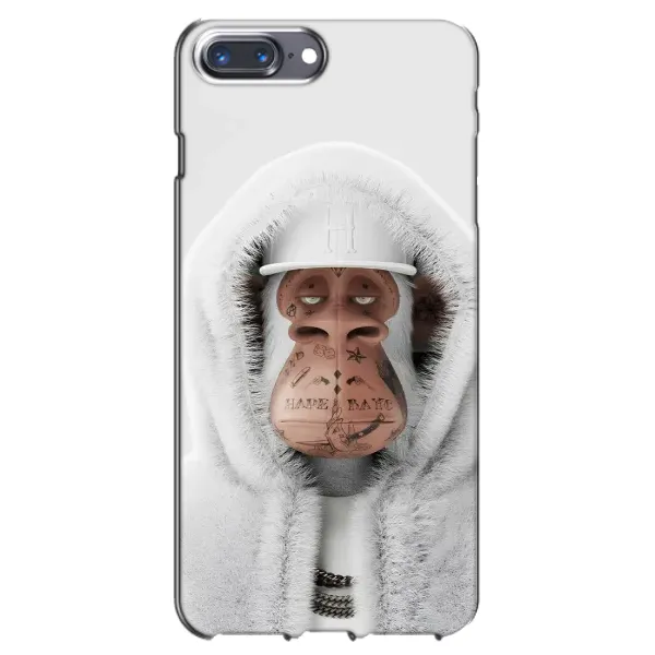 Чехол с принтом «обезьяна NFT в тату» для iPhone 7 Plus