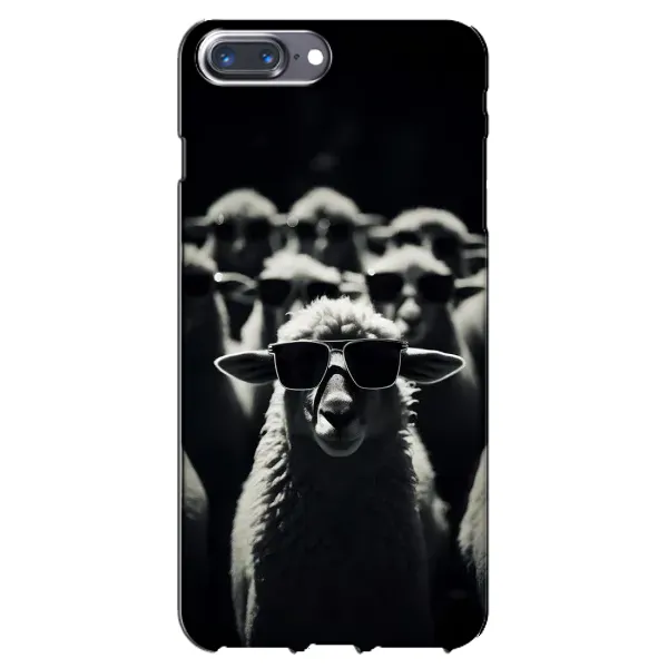 Чохол з принтом «Овечка в окулярах» для iPhone 7 Plus