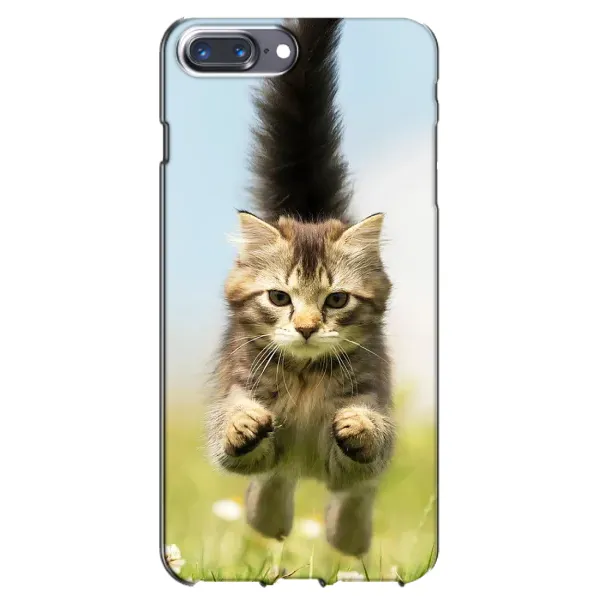 Чохол з принтом «Прижок кота» для iPhone 7 Plus Чохол з принтом «Прижок кота» для iPhone 7 Plus