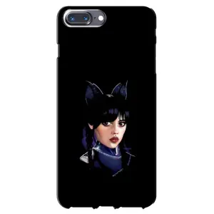 Чехлы Венсдей на iPhone 7 Plus Уэнсдей (AlphaPrint) (серьезная Уэнздей)