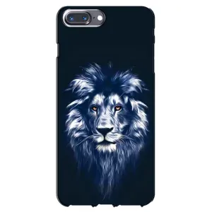 Чохол з картинкою ЛЕВ для iPhone 7 Plus (VPrint) (Синій Лев)