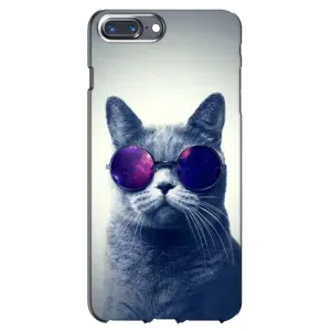 Чохол з принтом для iPhone 7 Plus (AlphaPrint) Модні коти (Стильний кіт)