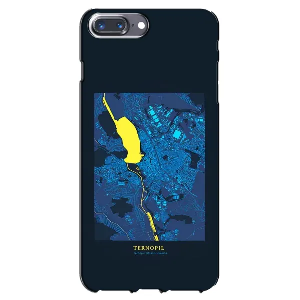 Чехол с принтом «Тернополь» для iPhone 7 Plus