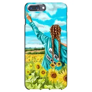 Чохол для Патріота України iPhone 7 Plus - (AlphaPrint) (Україночка)
