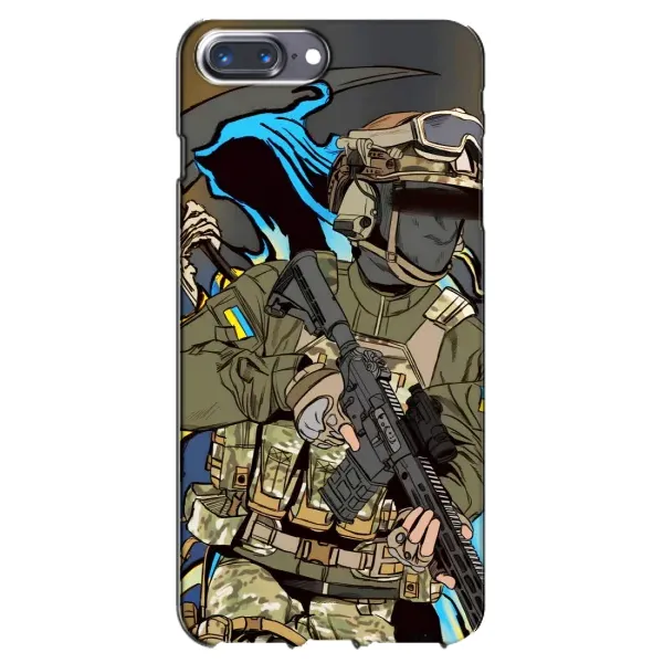 Чохол з принтом «Воїн ЗСУ» для iPhone 7 Plus