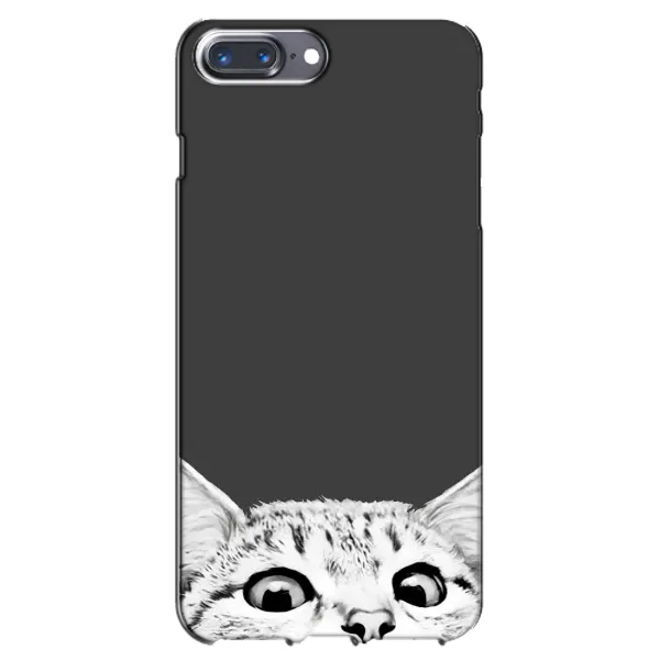 Чохол з принтом «Виглядає котик» для iPhone 7 Plus