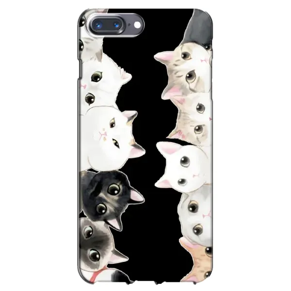 Чохол з принтом «Погляд котиків» для iPhone 7 Plus
