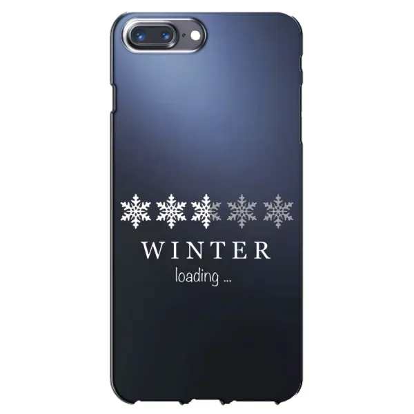 Чохол з принтом «Winter loading» для iPhone 7 Plus